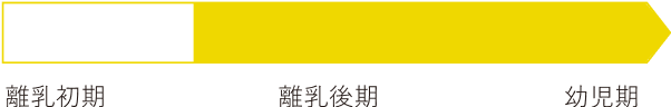 アイテム活躍時期の図