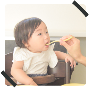 iiwanファーストスプーンを使っている